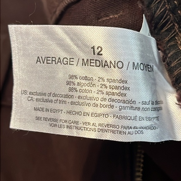 NWT Gloria Vanderbilt Women's Amanda Classic Rise Everyday Tapered Jeans Size 12 - Picture 11 of 14